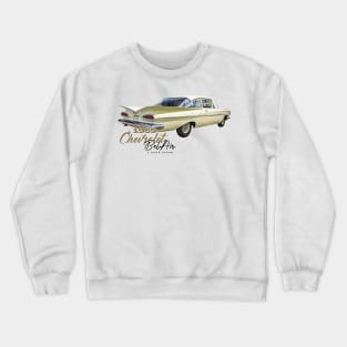 1959 Chevrolet Bel Air 2 Door Sedan Crewneck Sweatshirt